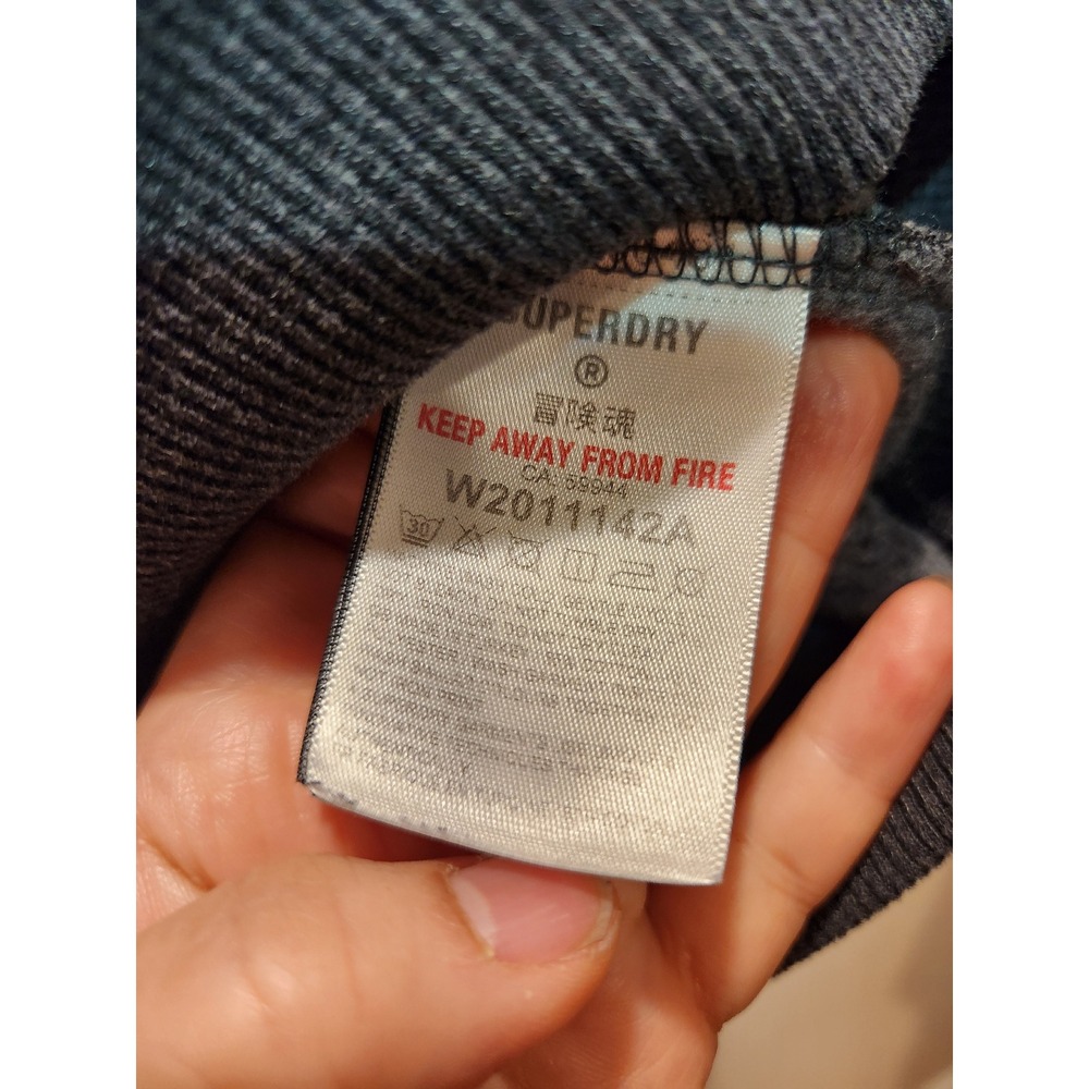 Superdry Track & Field 65 Hoodie Women's US 8 Gray‎ Pullover Sweatshirt - Picture 5 of 12